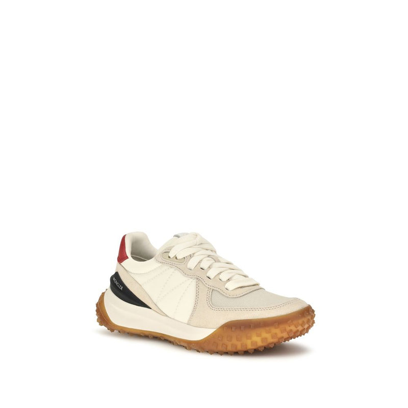 Baskets athlétiques Moncler en polyamide beige