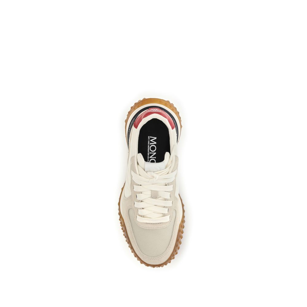 Baskets athlétiques Moncler en polyamide beige