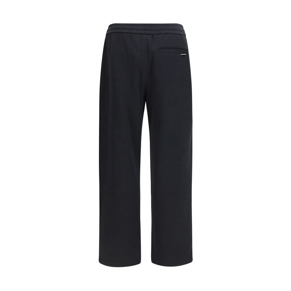 Pantalon décontracté en coton noir Moose Knuckles