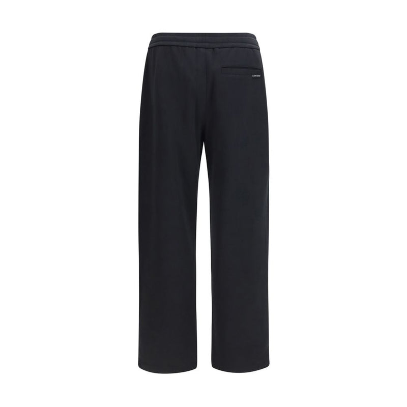 Pantalon décontracté en coton noir Moose Knuckles