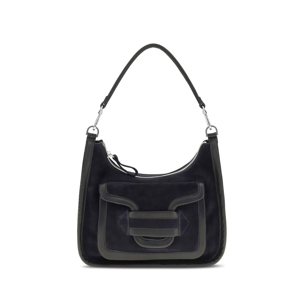 Sac bandoulière Pierre Hardy Bos Taurus en cuir de veau noir