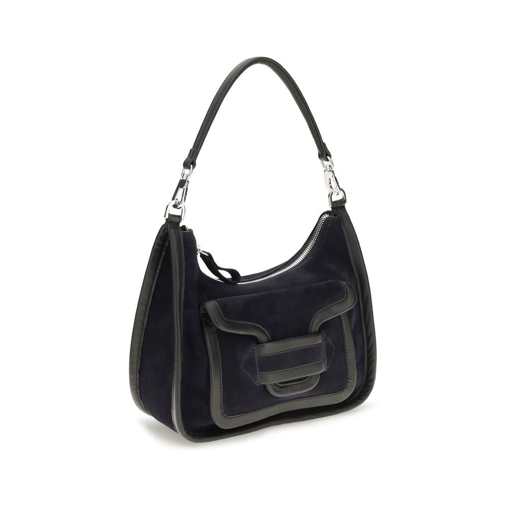 Sac bandoulière Pierre Hardy Bos Taurus en cuir de veau noir