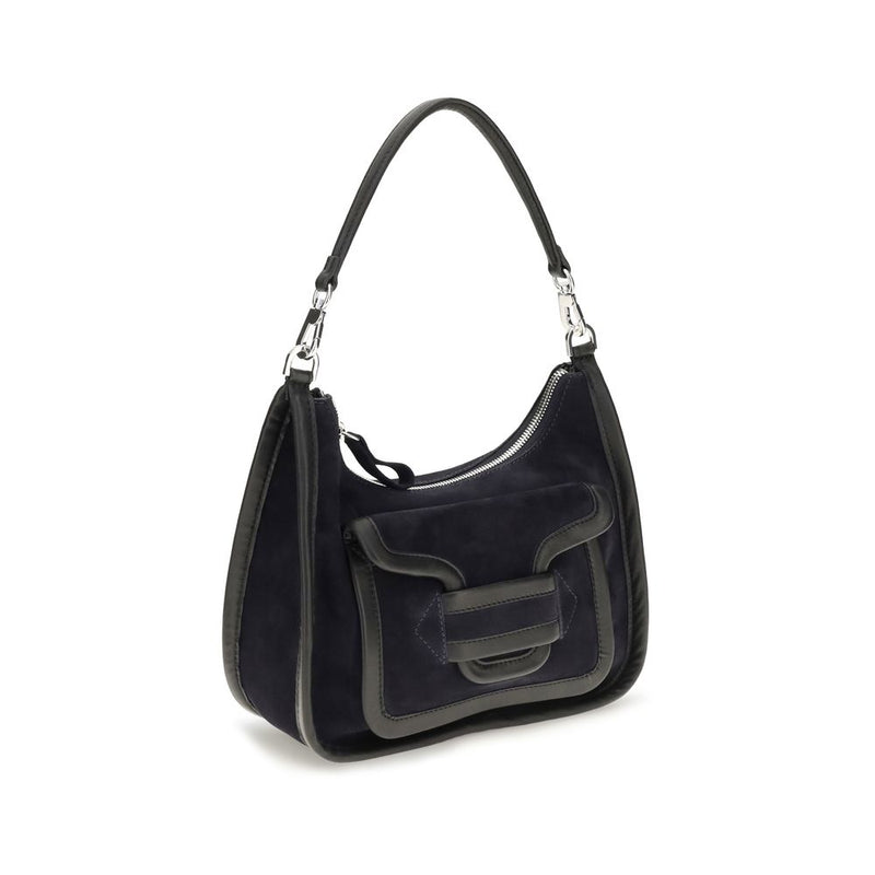 Sac bandoulière Pierre Hardy Bos Taurus en cuir de veau noir