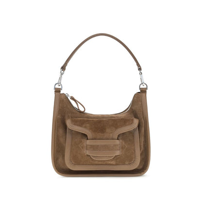 Sac bandoulière Pierre Hardy Bos Taurus en cuir de veau beige