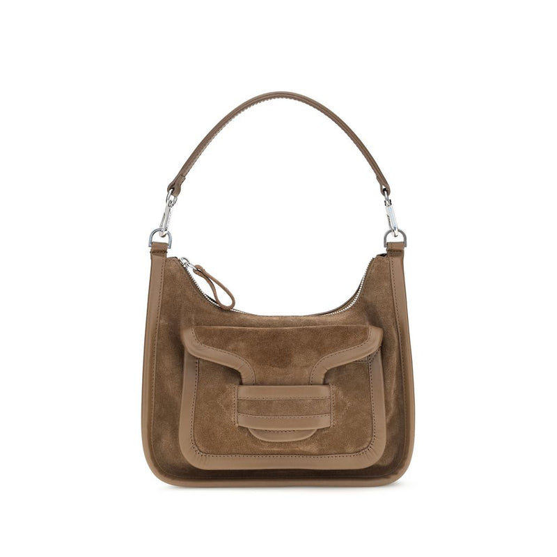 Sac bandoulière Pierre Hardy Bos Taurus en cuir de veau beige