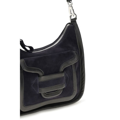 Sac bandoulière Pierre Hardy Bos Taurus en cuir de veau noir