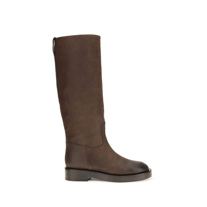 Paris Texas Cuir de veau marron Bos taurus Bottines