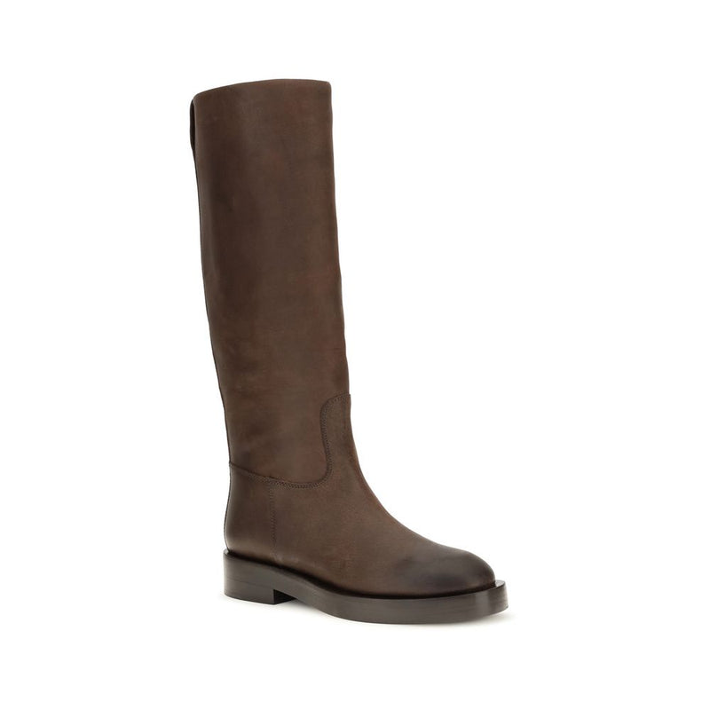 Paris Texas Cuir de veau marron Bos taurus Bottines