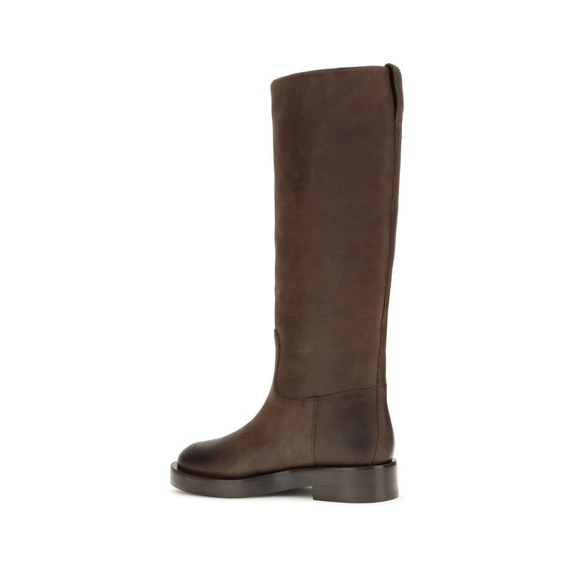 Paris Texas Cuir de veau marron Bos taurus Bottines