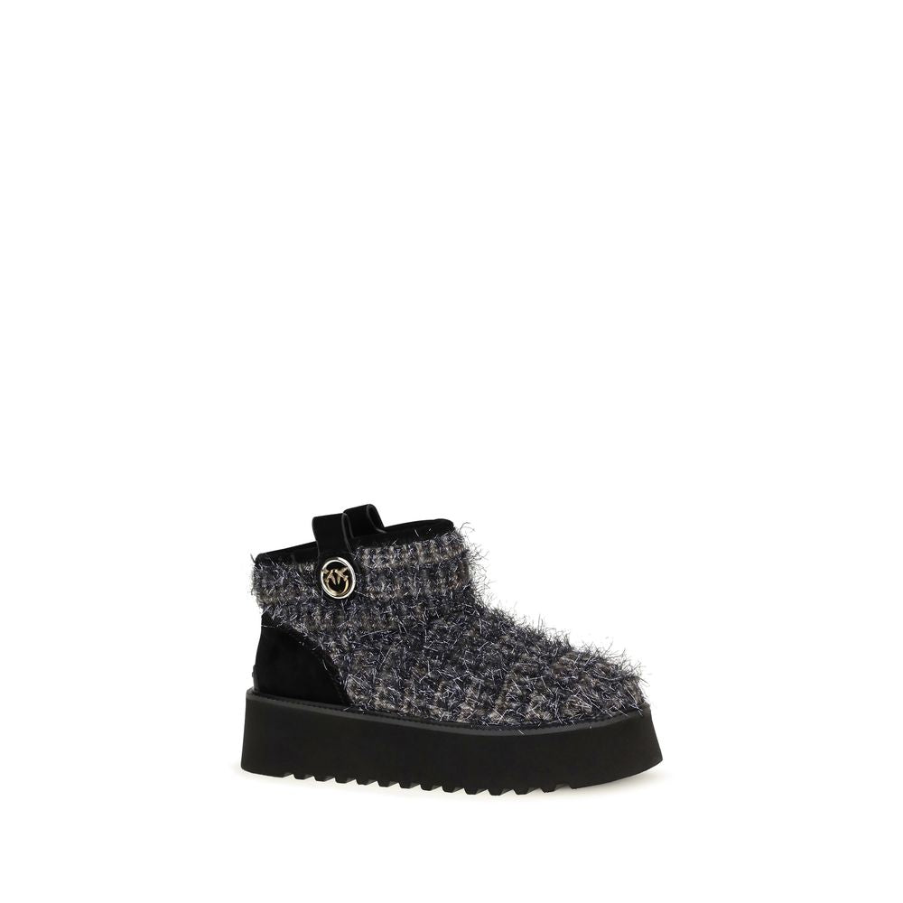 PINKO Bottines en tissu noir