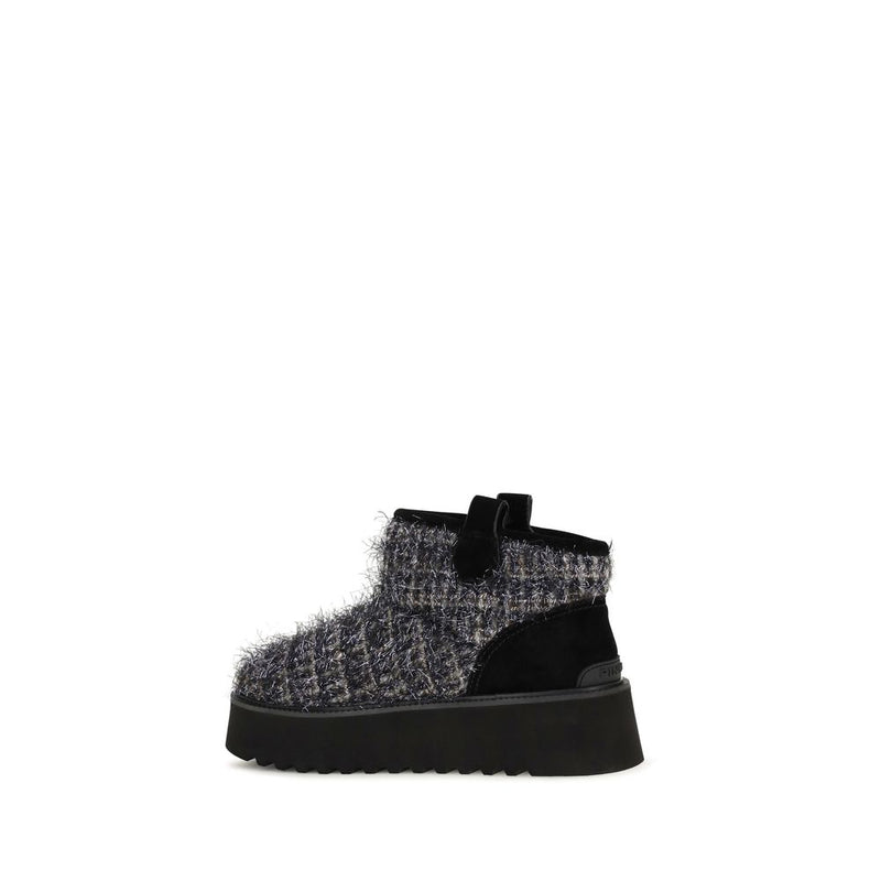 PINKO Bottines en tissu noir