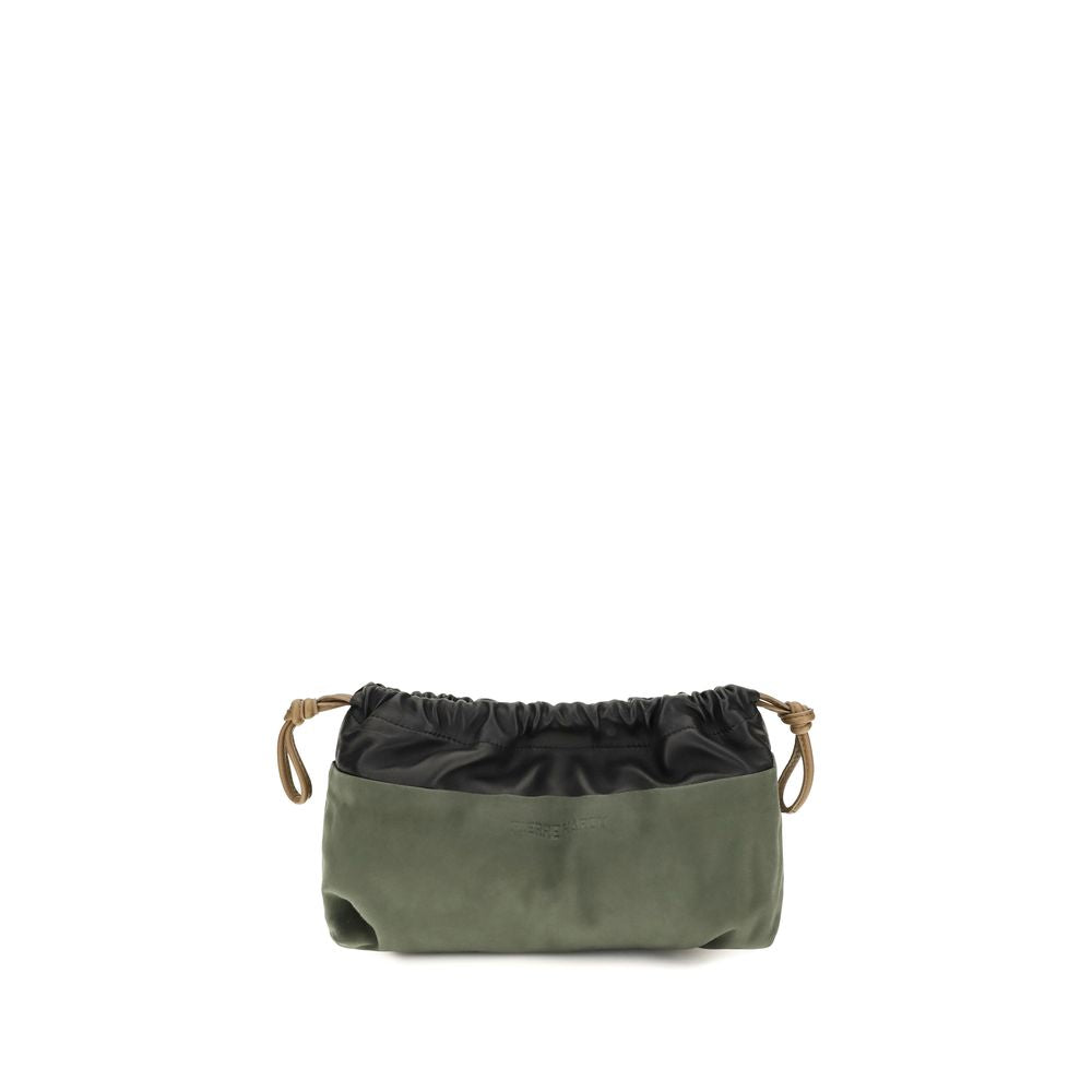 Sac porté épaule Pierre Hardy en cuir de veau bicolore Bos Taurus