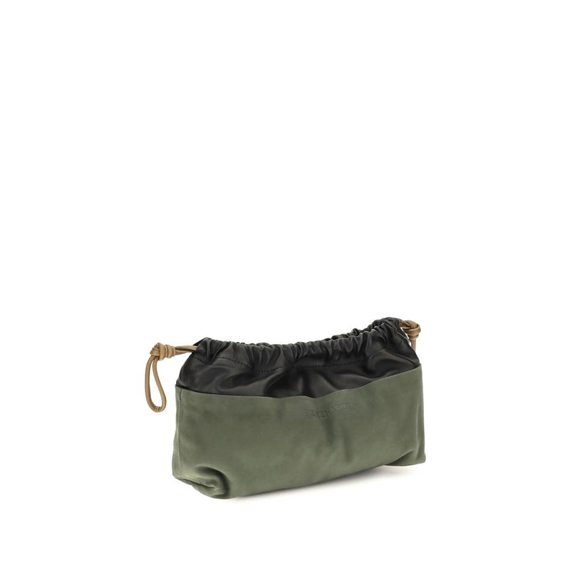 Sac porté épaule Pierre Hardy en cuir de veau bicolore Bos Taurus