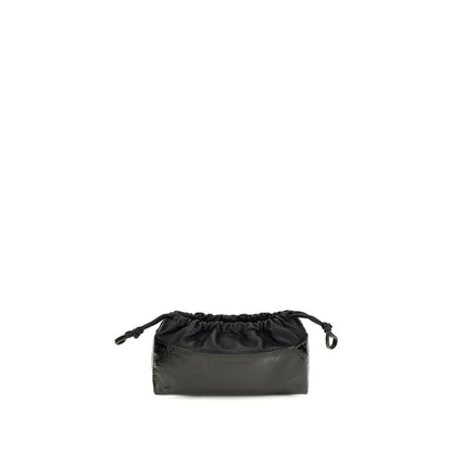 Sac bandoulière Pierre Hardy Bos Taurus en cuir de veau noir