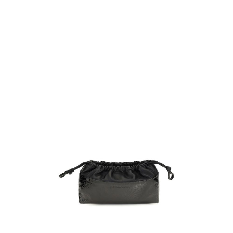 Sac bandoulière Pierre Hardy Bos Taurus en cuir de veau noir