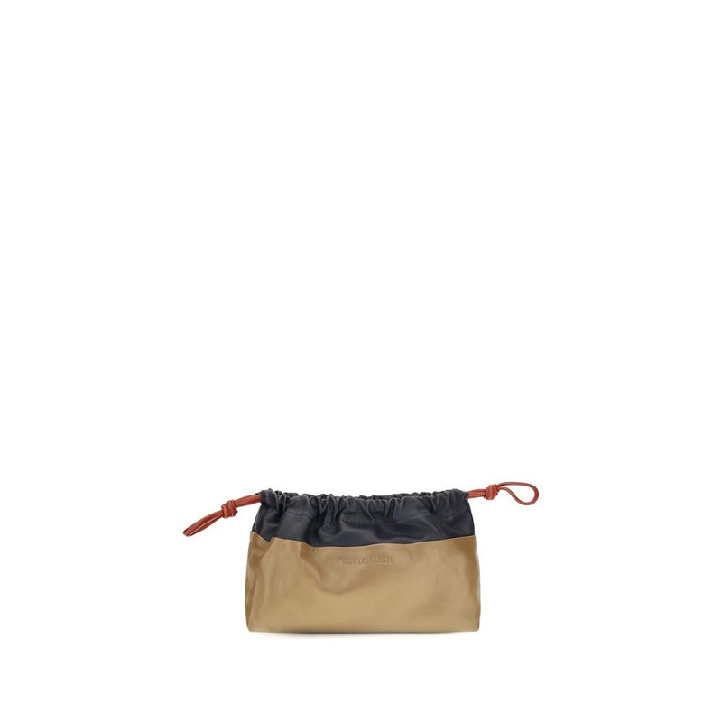 Sac bandoulière Pierre Hardy Bos Taurus en cuir de veau beige