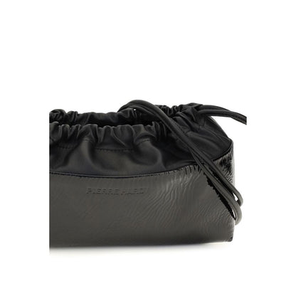 Sac bandoulière Pierre Hardy Bos Taurus en cuir de veau noir