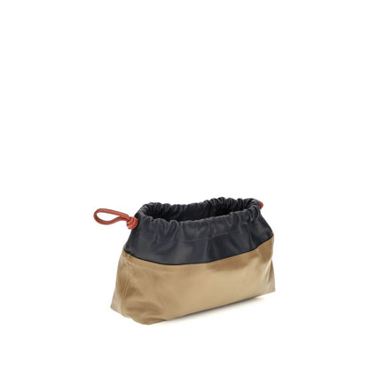 Sac bandoulière Pierre Hardy Bos Taurus en cuir de veau beige