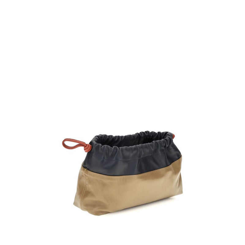 Sac bandoulière Pierre Hardy Bos Taurus en cuir de veau beige
