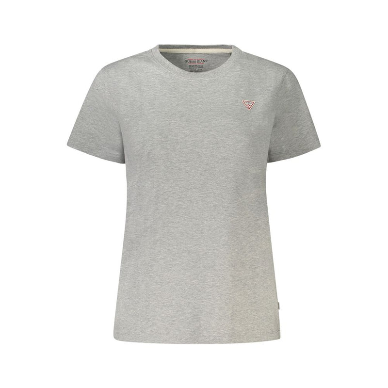 T-shirt Femme Coton Grigio Guess