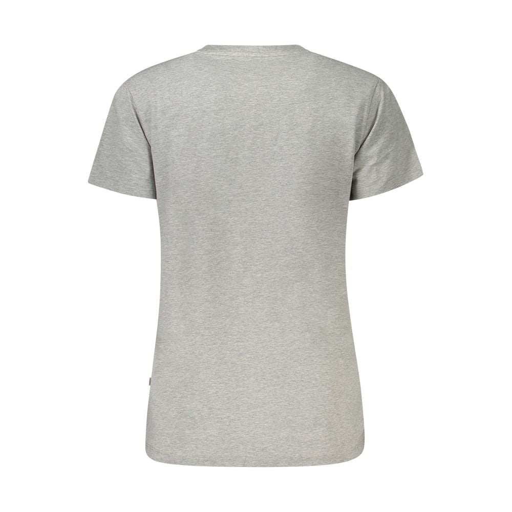 T-shirt Femme Coton Grigio Guess