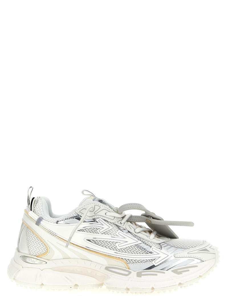 Baskets athlétiques Off-White en polyéthylène blanc