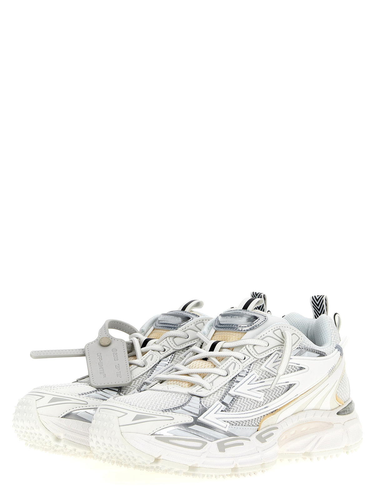 Baskets athlétiques Off-White en polyéthylène blanc