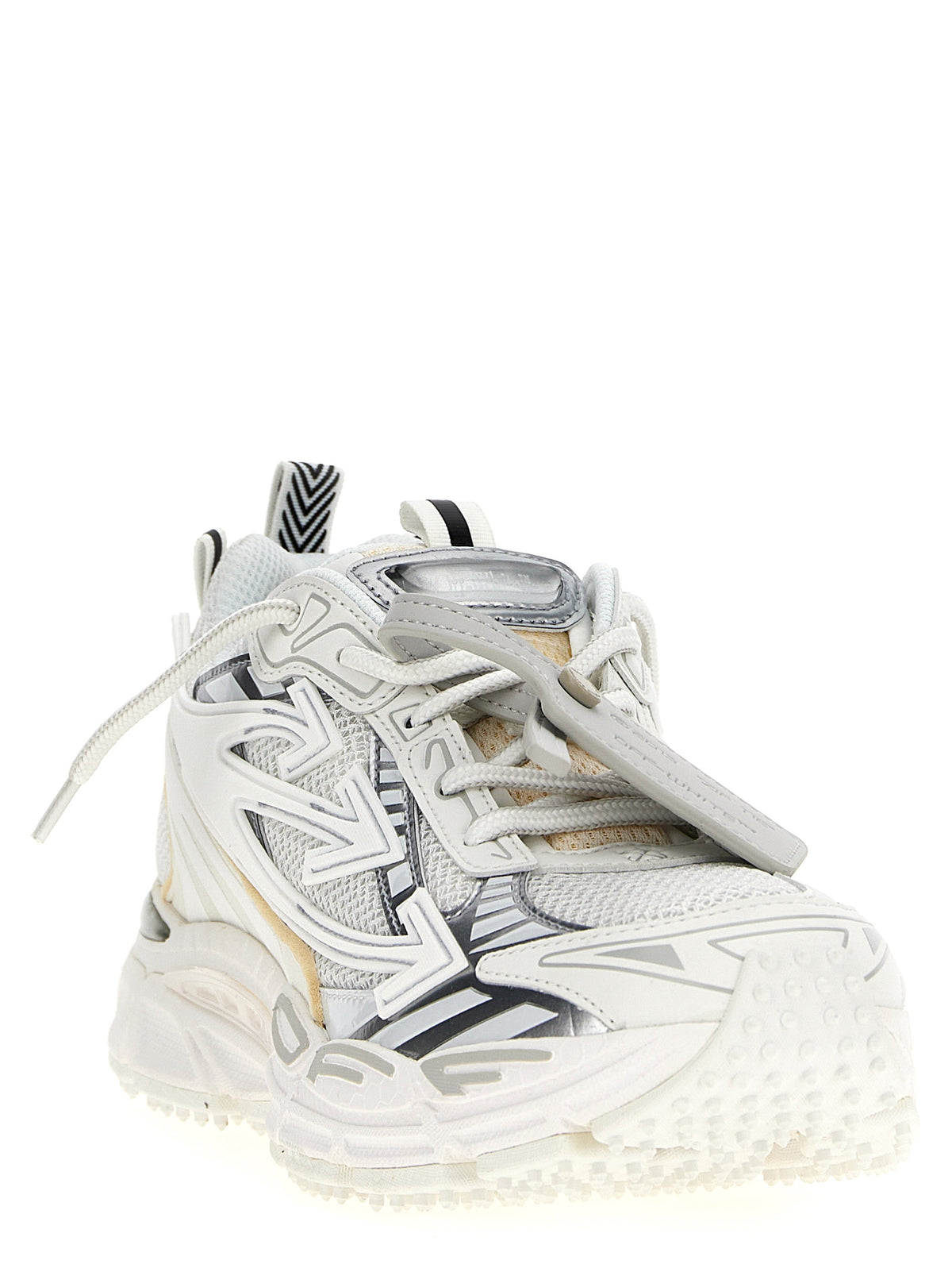 Baskets athlétiques Off-White en polyéthylène blanc