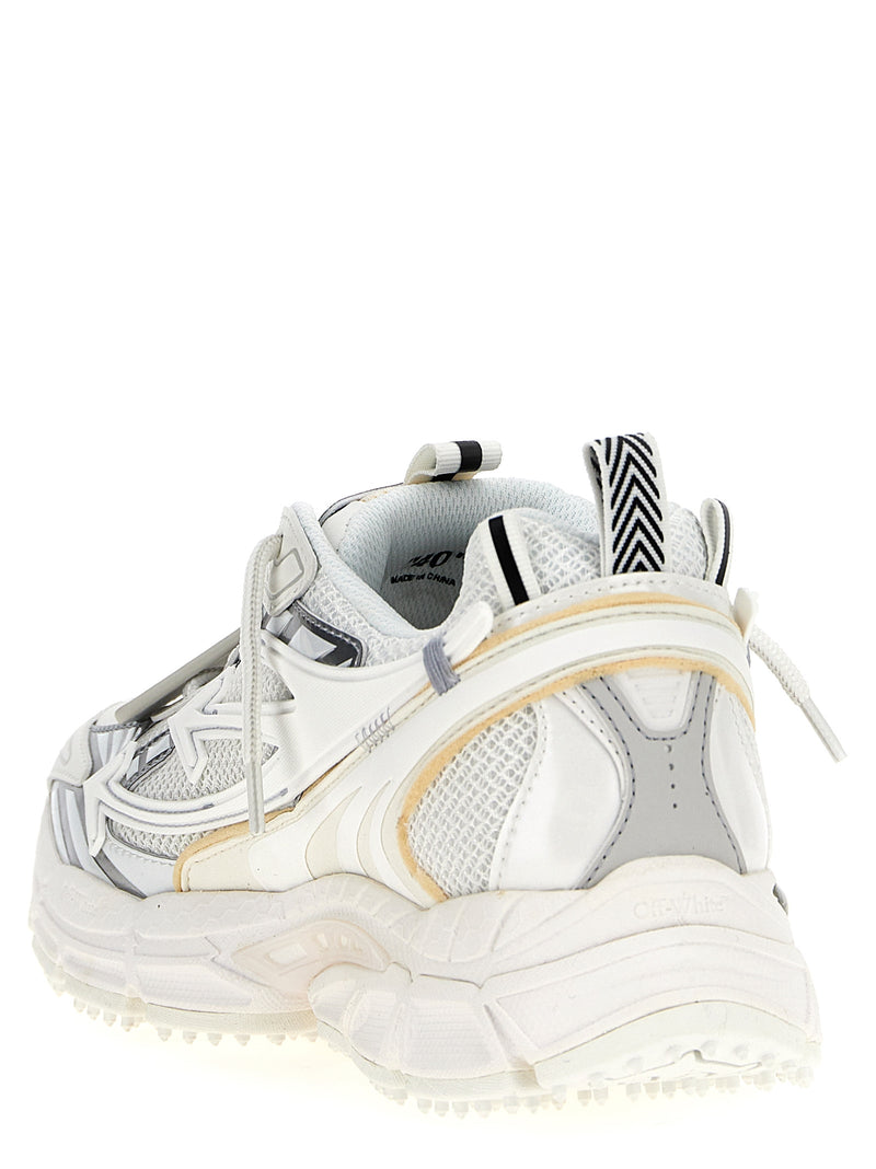 Baskets athlétiques Off-White en polyéthylène blanc