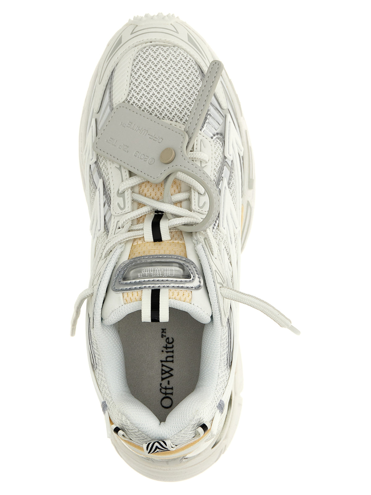 Baskets athlétiques Off-White en polyéthylène blanc