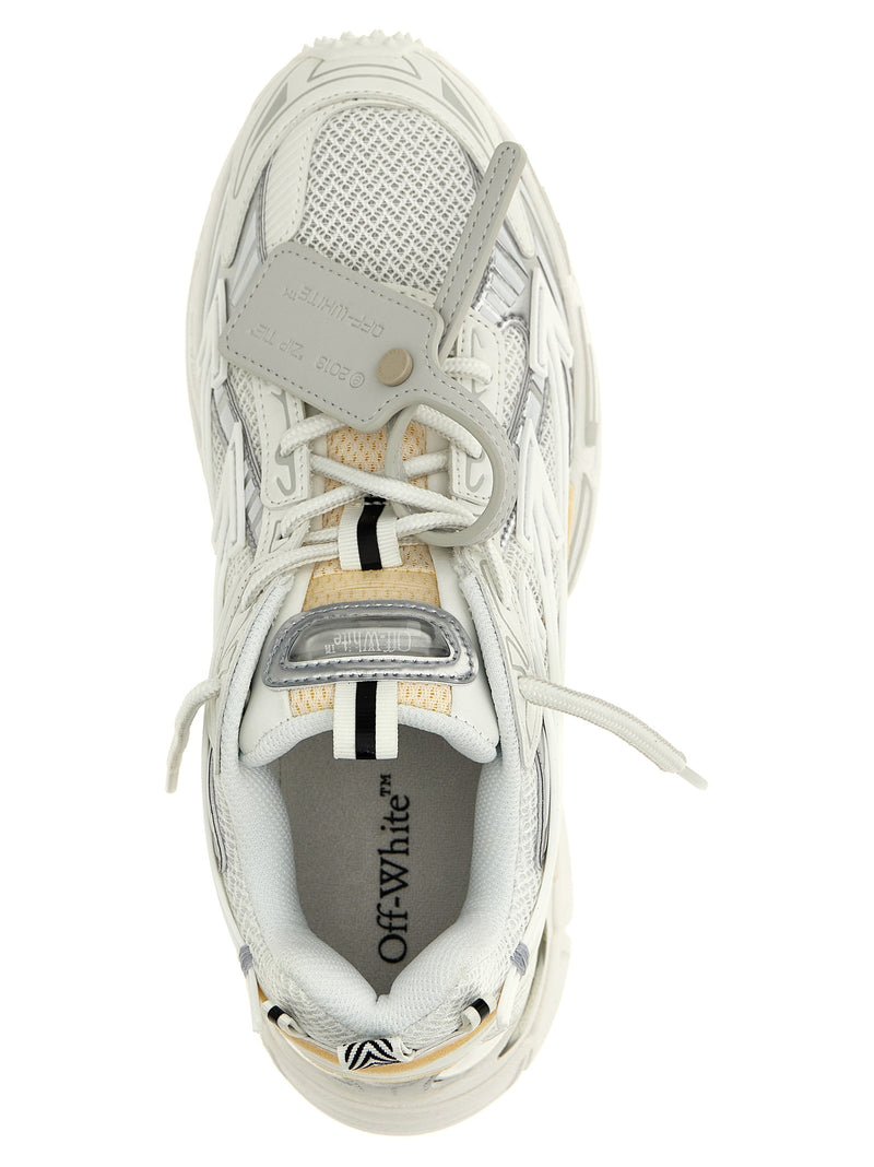 Baskets athlétiques Off-White en polyéthylène blanc