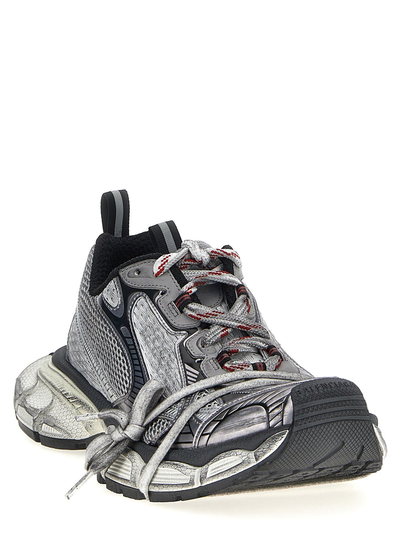 Balenciaga Gray Polyethylene Athletic Sneakers