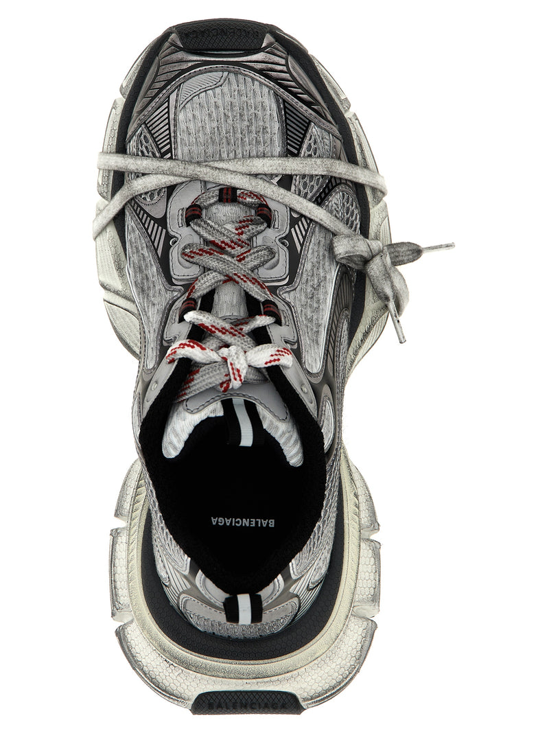 Balenciaga Gray Polyethylene Athletic Sneakers