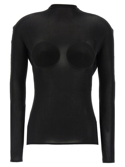 Cardigan Jean Paul Gaultier noir en viscose