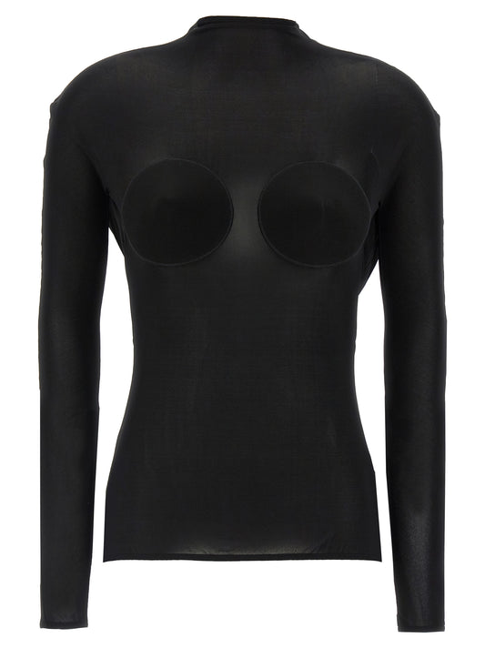 Cardigan Jean Paul Gaultier noir en viscose