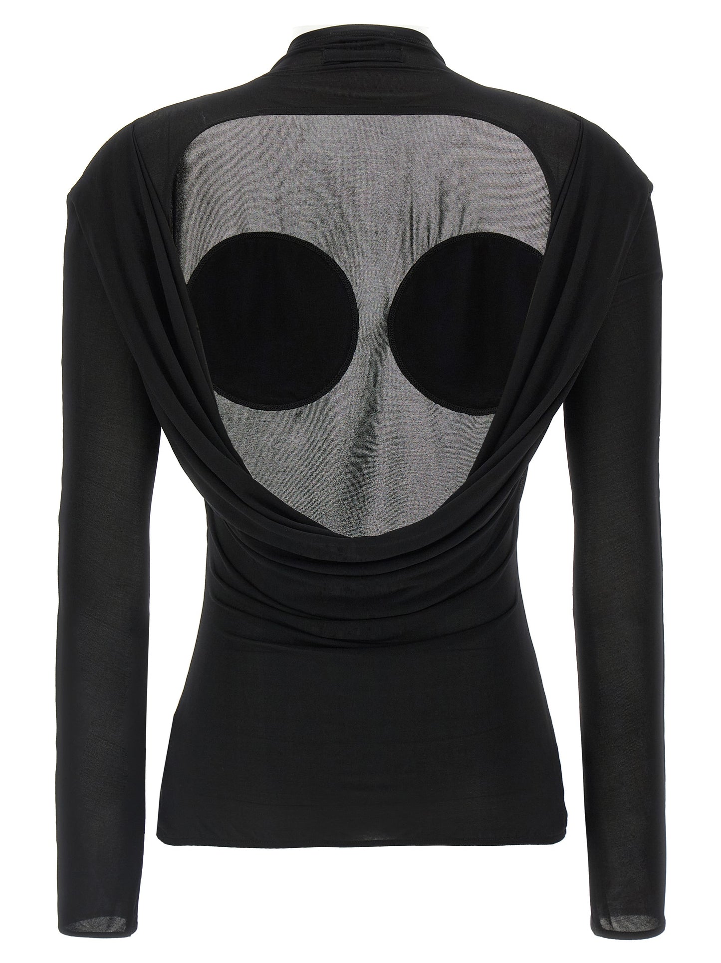 Cardigan Jean Paul Gaultier noir en viscose
