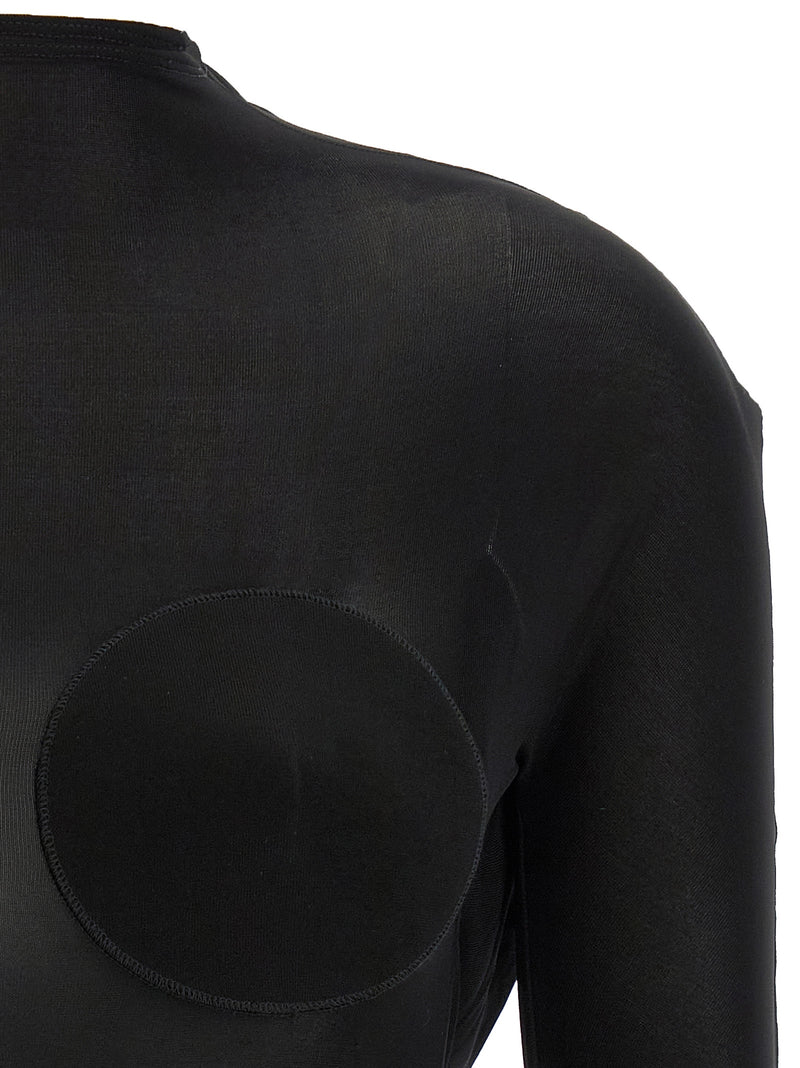 Cardigan Jean Paul Gaultier noir en viscose