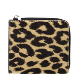 Portefeuille Jil Sander en crin de cheval beige