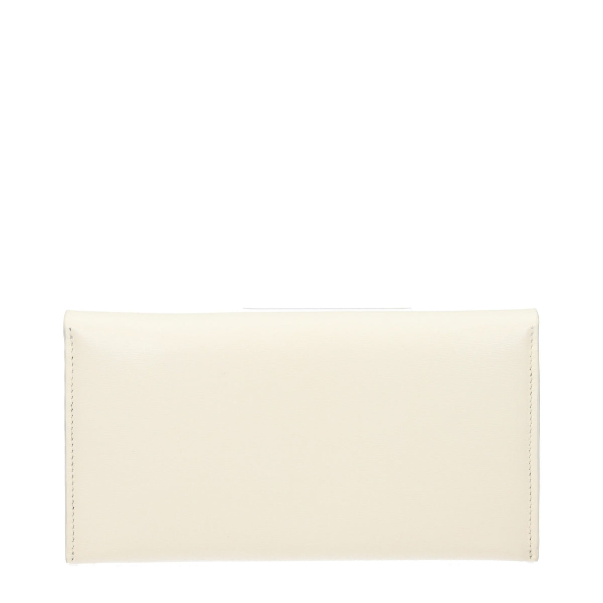Portefeuille en cuir beige Jil Sander
