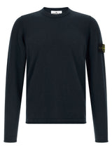 Cardigan Stone Island en coton bleu