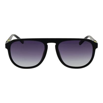 Lunettes de soleil Fila en caoutchouc noir