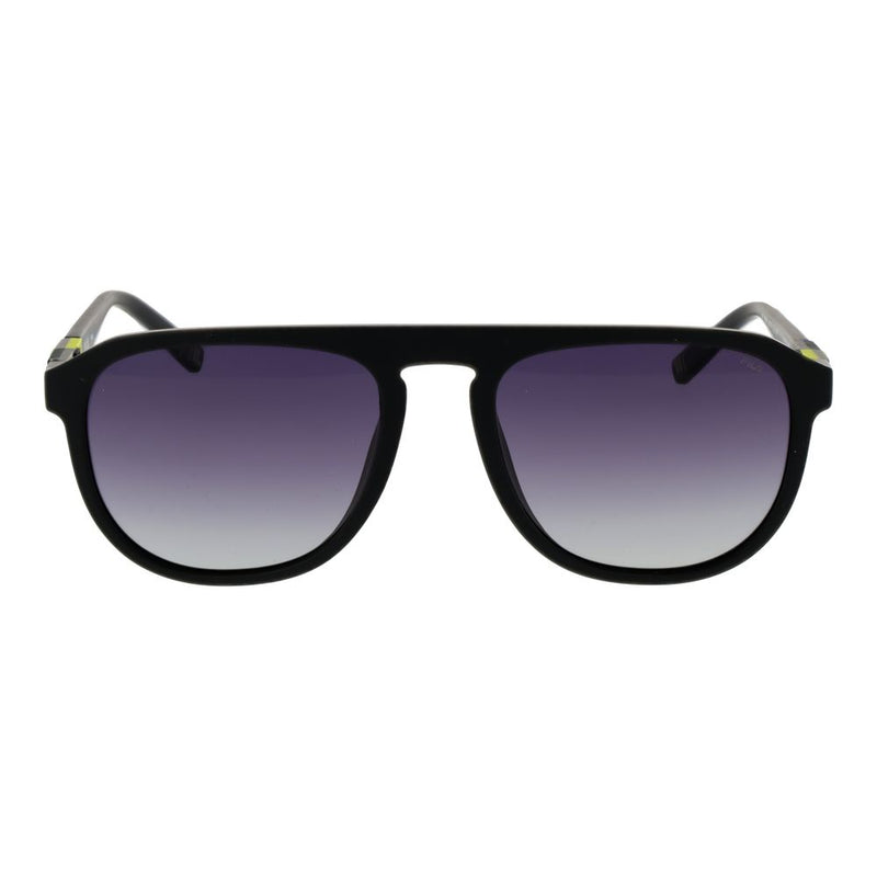 Lunettes de soleil Fila en caoutchouc noir