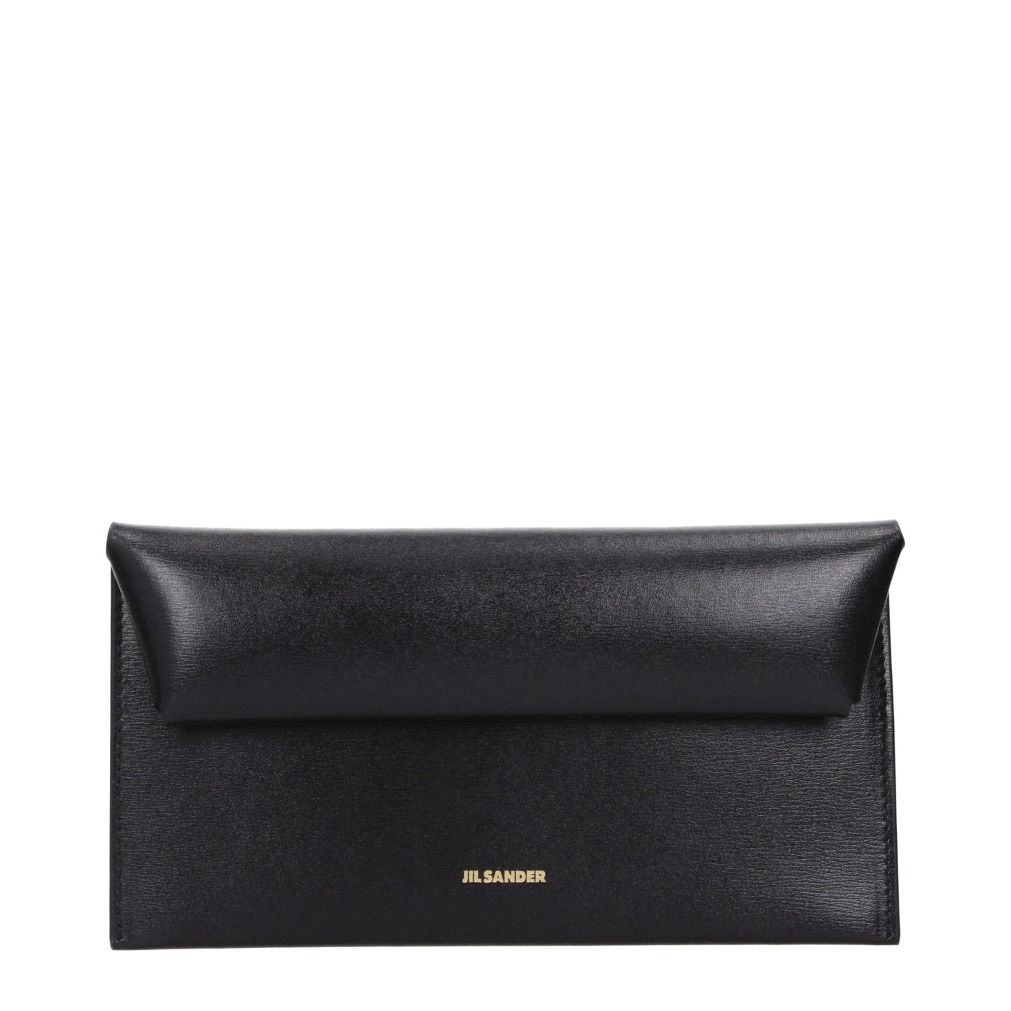 Portefeuille Jil Sander en cuir noir