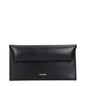 Portefeuille Jil Sander en cuir noir