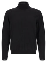 Cardigan ZANONE en laine vierge noire