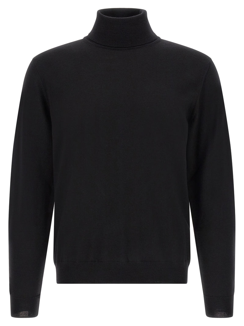 ZANONE Black Virgin Wool Cardigan