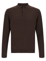 Cardigan ZANONE en laine vierge marron
