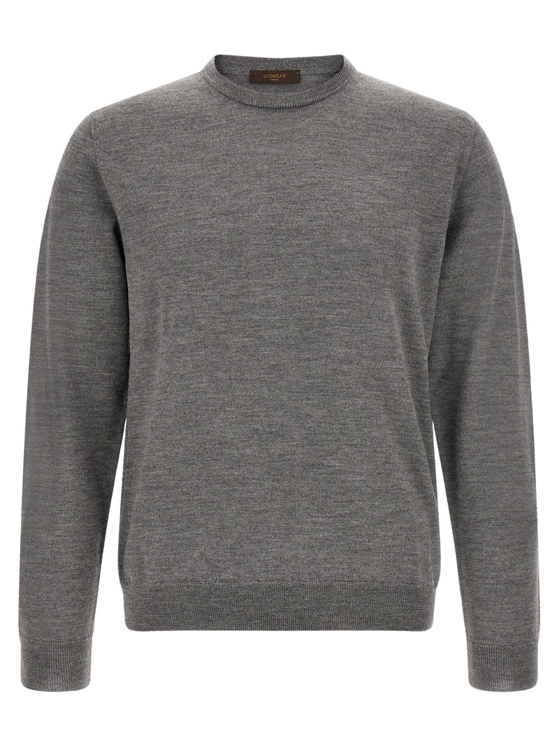ZANONE Gray Virgin Wool Cardigan