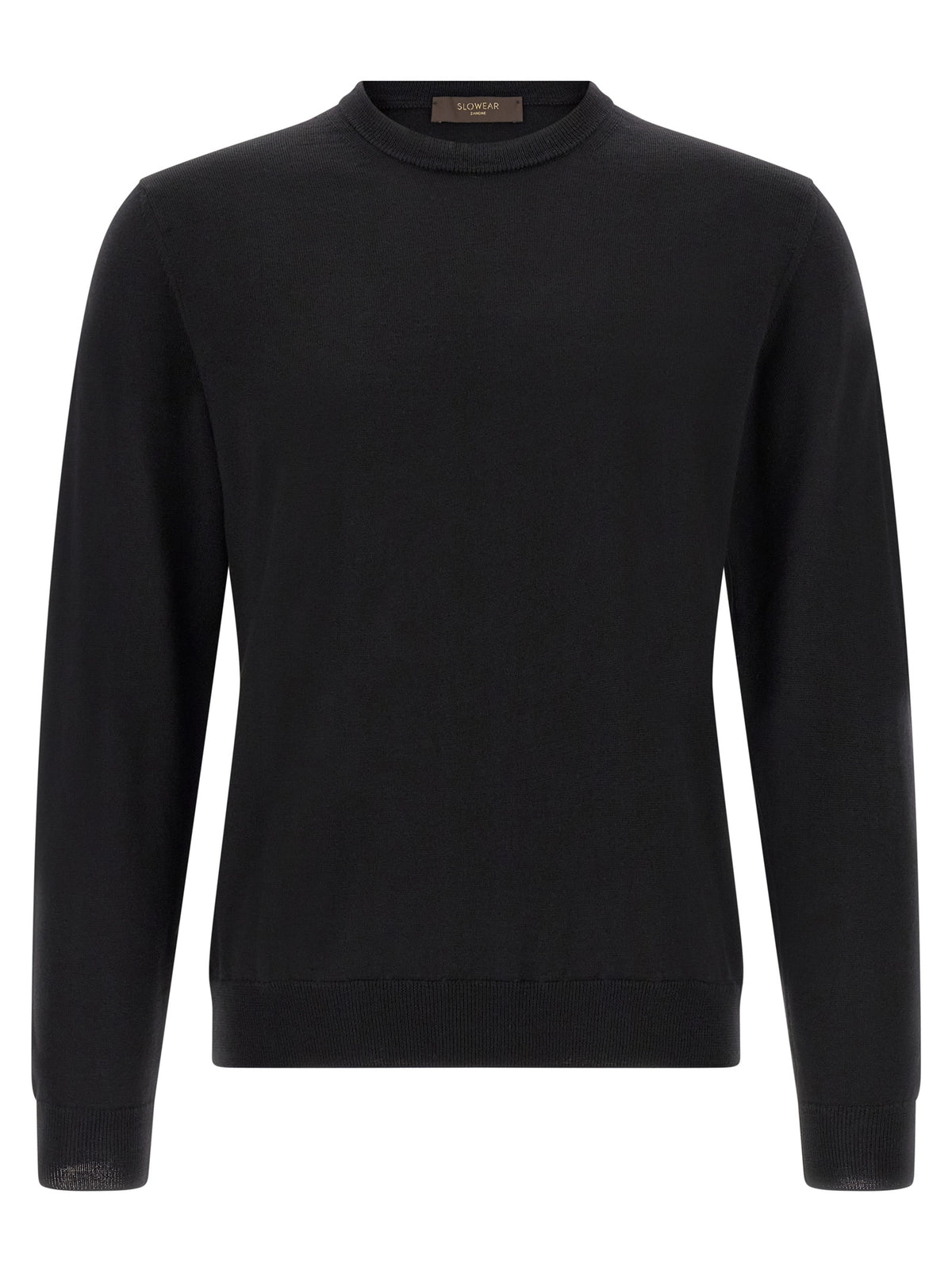 ZANONE Cardigan noir en laine vierge