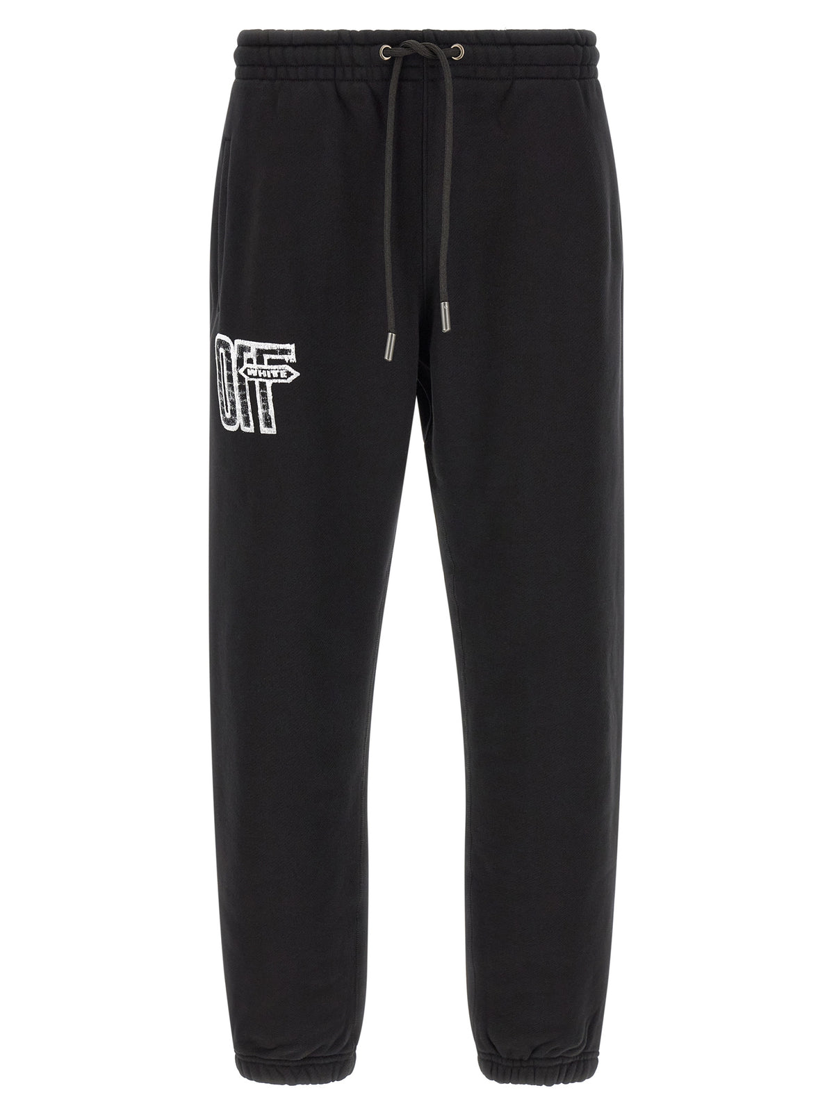 Pantalon de jogging en coton noir Off-White (pantalon de sport)